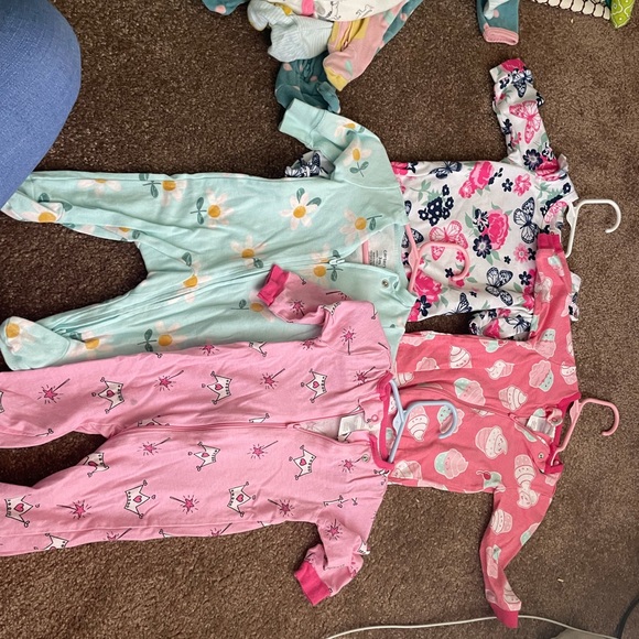 Pajamas 3 Month Baby Girl Sleepers Poshmark